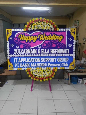 Papan Bunga di Mangga Dua